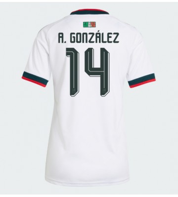 Mexiko Armando Gonzalez #14 Replika Bortatröja Damer VM 2026 Kortärmad
